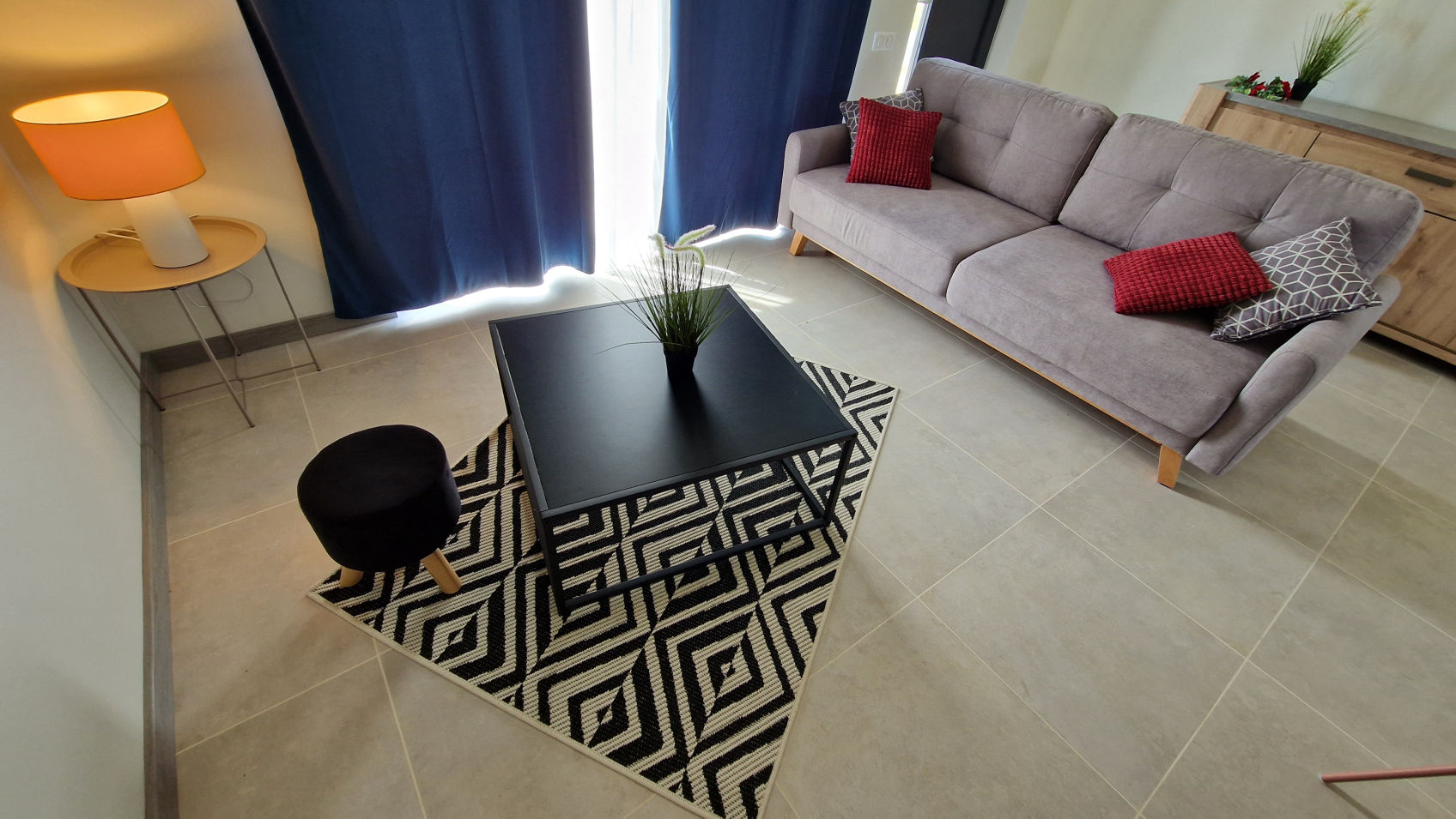 Le salon du gîte Des Bois - Romorantin