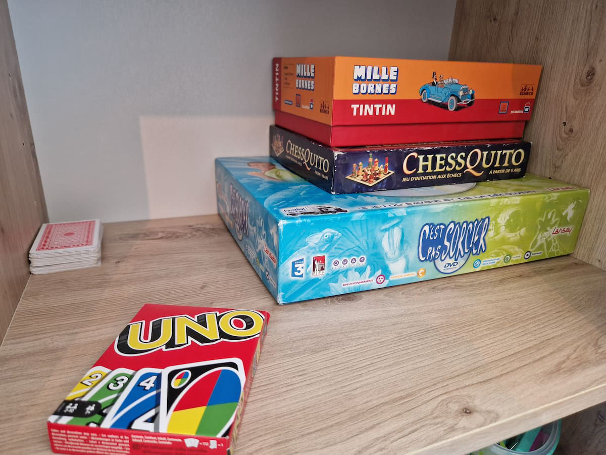 jeux de Société - Les Gîtes Les Papillons - Romorantin